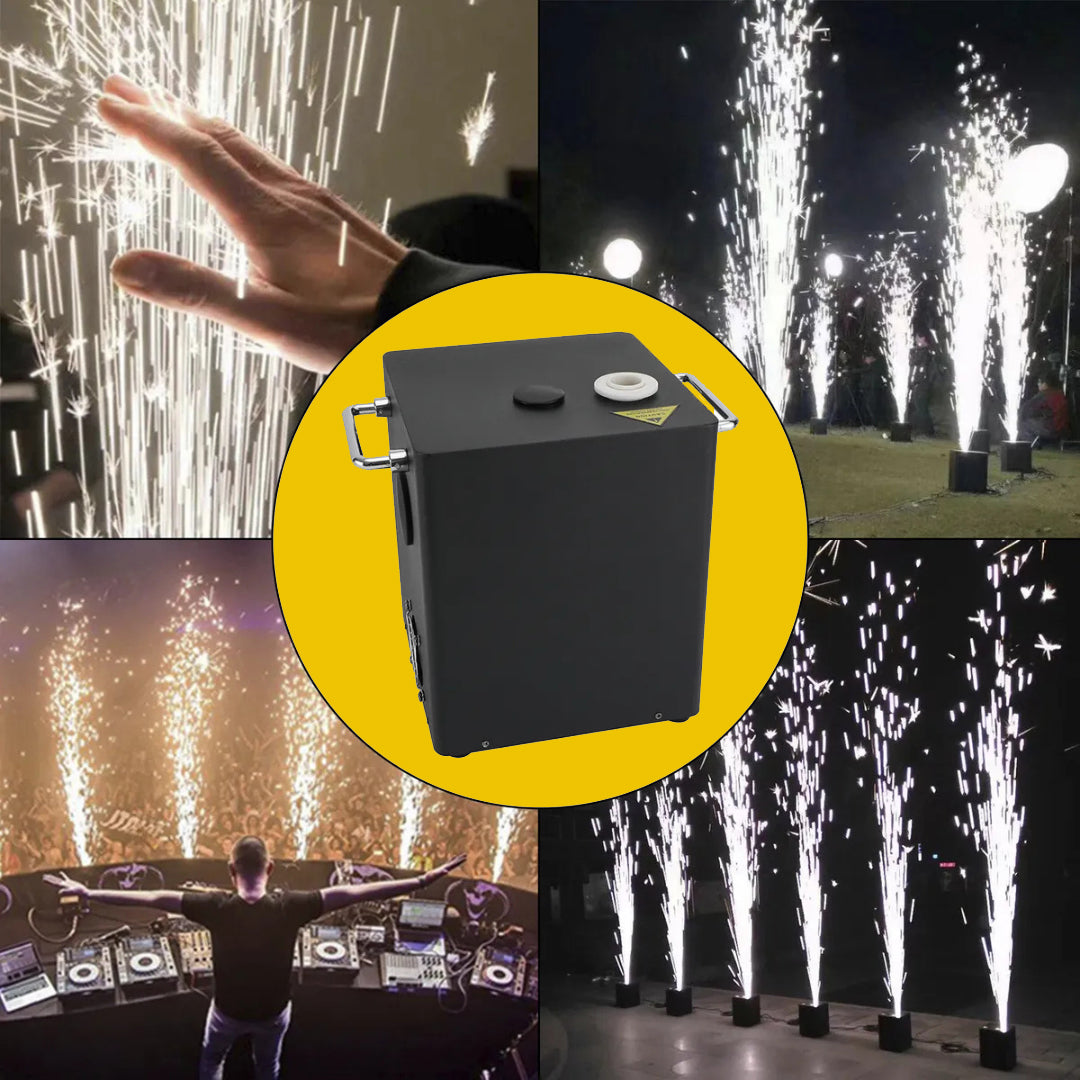Máquina de Chispas Frías con Control Remoto