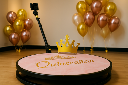 Fotomatón para Quinceañeras y Cumpleaños de 15