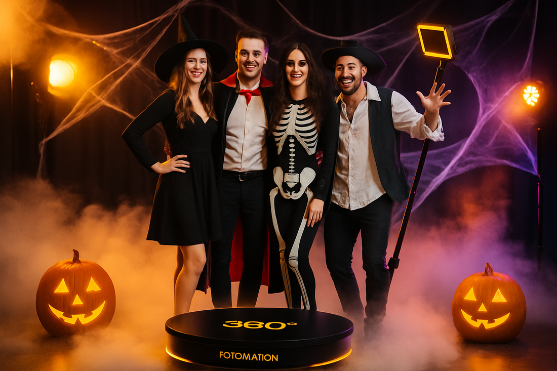 Fotomatón para Halloween: Ideas de Photocall de Miedo