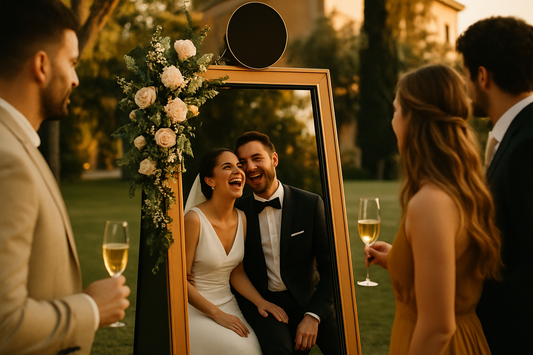 Mejor Fotomatón para Bodas: Guía Comparativa 2026 (360, Espejo, Vintage, Clásico y Aéreo)