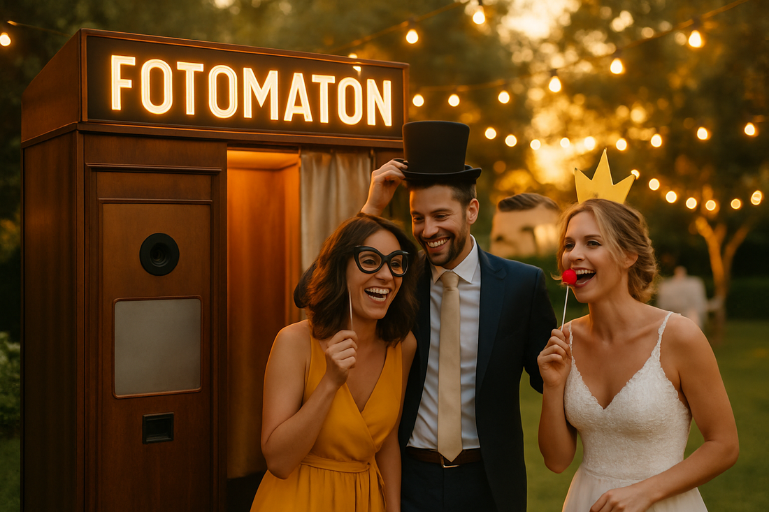 Fotomatón para Bodas de Verano: Ideas y Montaje al Aire Libre