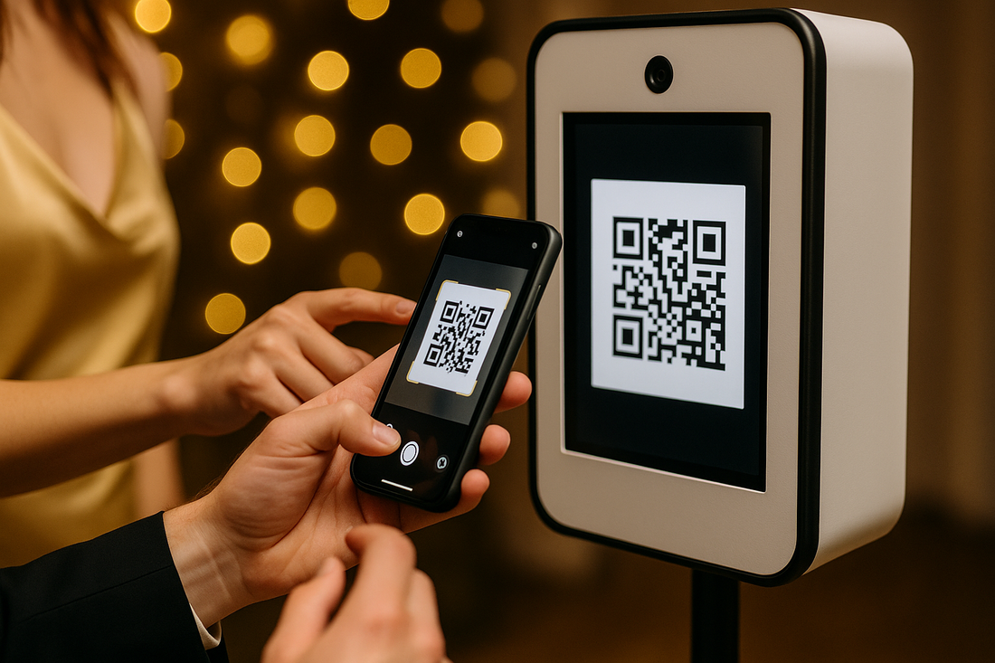 Entrega Instantánea: QR, Wifi y 4G para Compartir Vídeos en Eventos