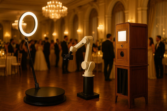 Cómo elegir entre un fotomatón 360, Glambot o tradicional