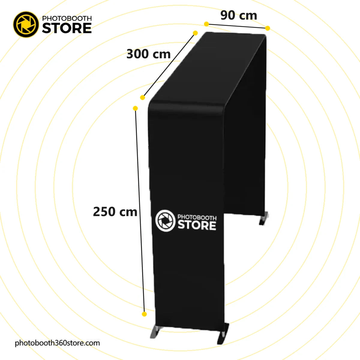 Fotomatón Aéreo 360 de segunda mano: medidas y dimensiones