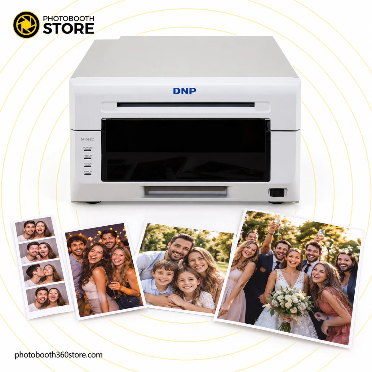 Impresora Fotográfica Térmica DNP DS620: formatos de impresión disponibles
