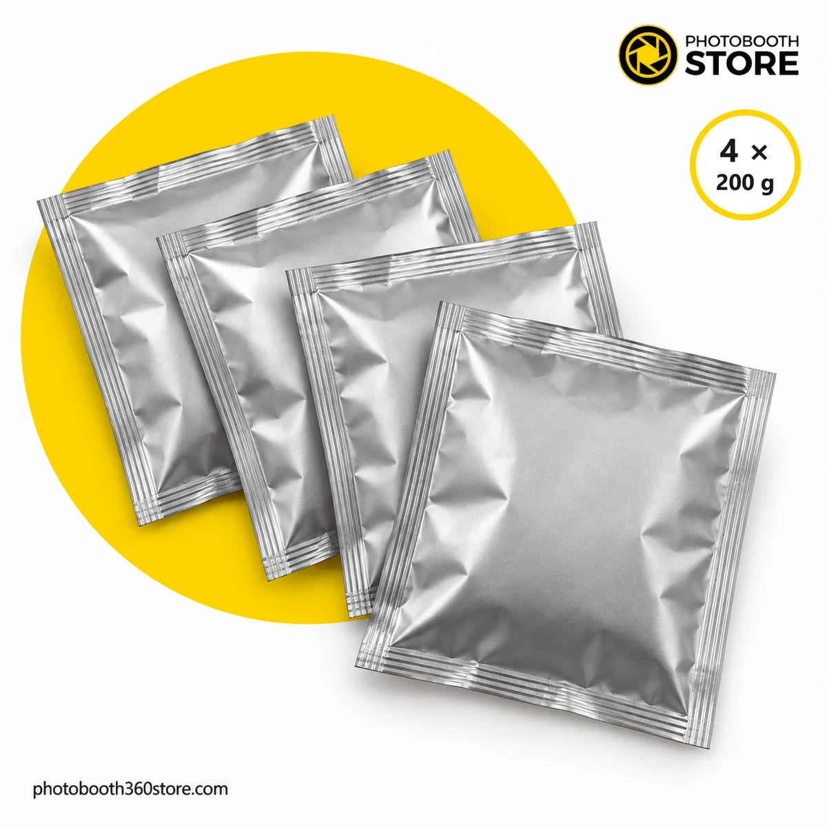 Pó de Titânio para Faíscas Frias: pack de 4 saquetas de 200 g