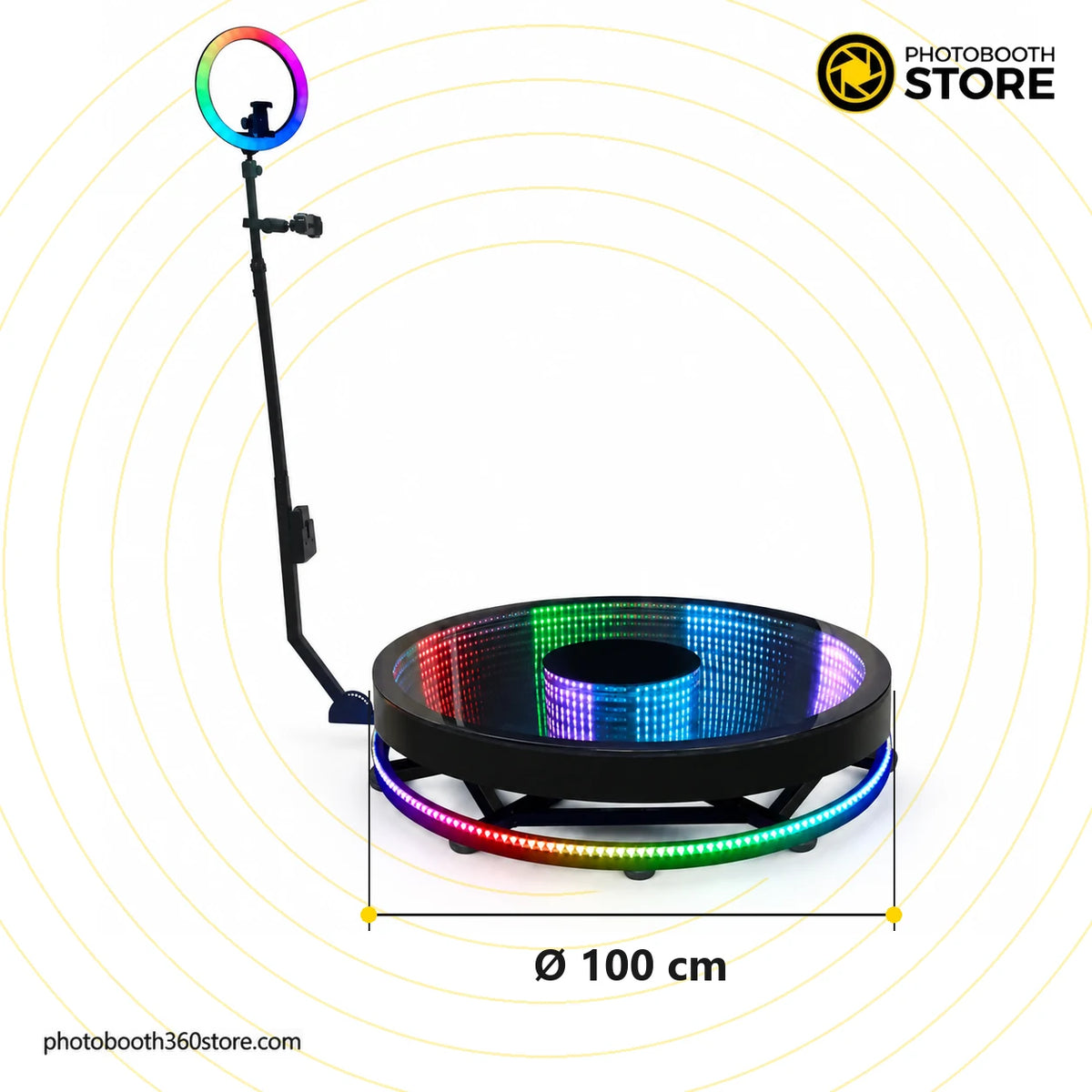 Videomatón 360 Infinity: medidas y dimensiones